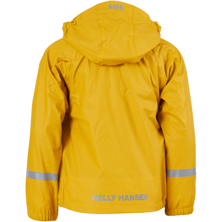 K Bergen Fleece Pu Rainset kollane