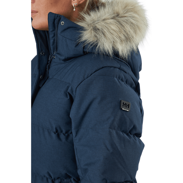 W Blossom Puffy Parka Navy