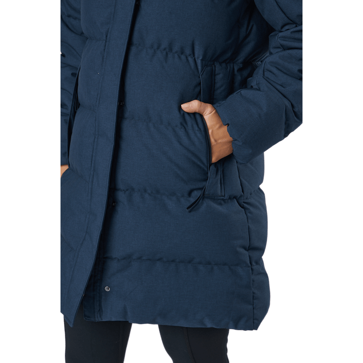 W Blossom Puffy Parka Navy