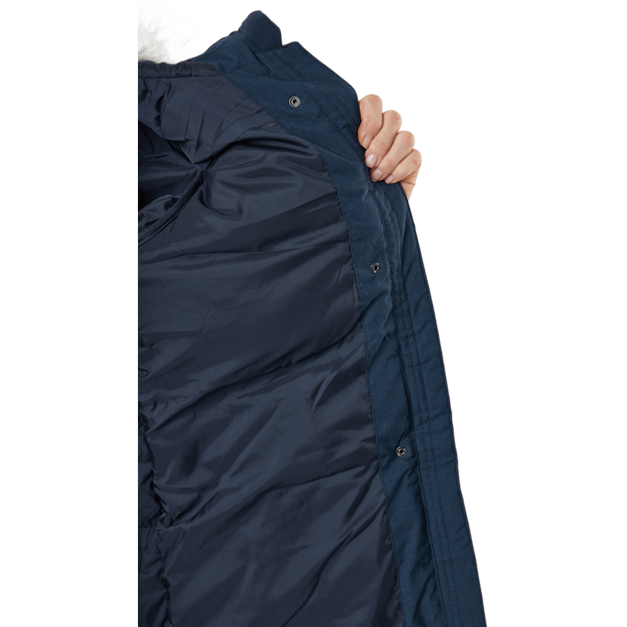 W Blossom Puffy Parka Navy