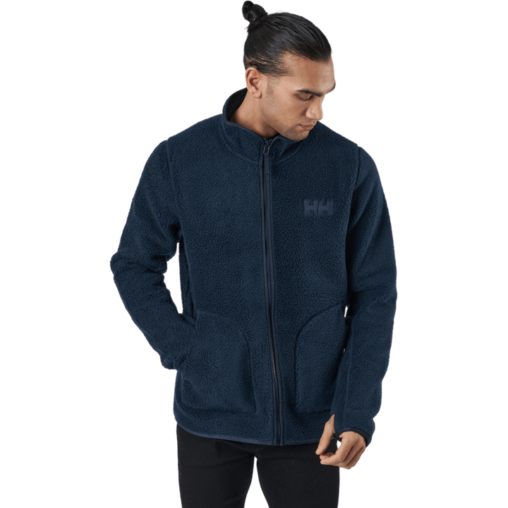 Panorama Pile Jacket Navy