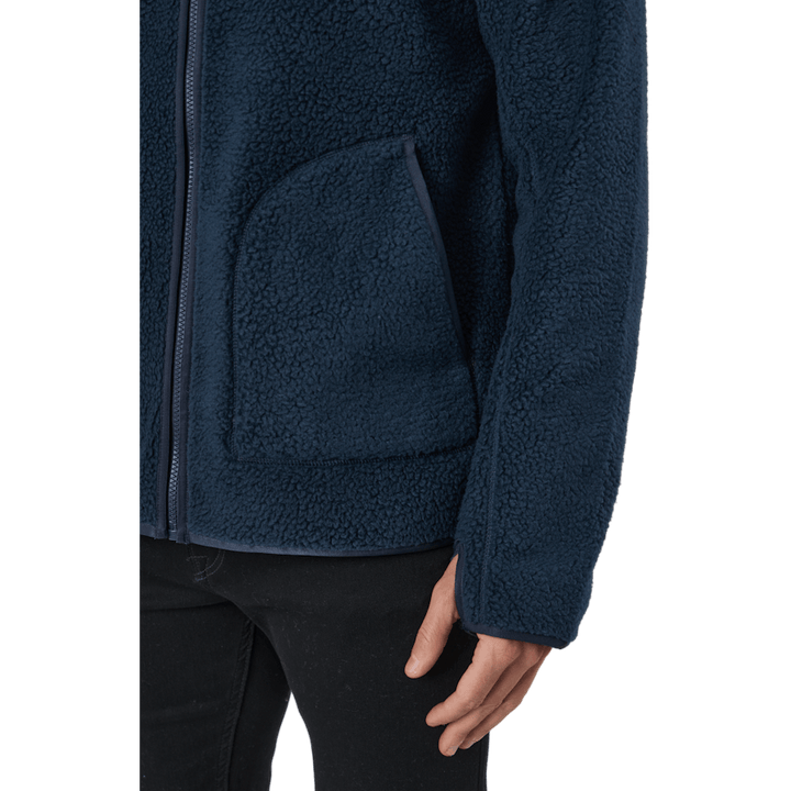 Panorama Pile Jacket Navy
