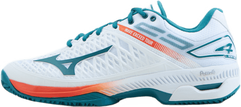 Wave Exceed Tour 4 Cc White / Harbor Blue / Firecrac
