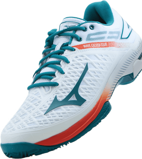 Wave Exceed Tour 4 Cc White / Harbor Blue / Firecrac