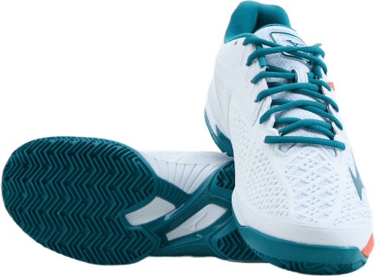 Wave Exceed Tour 4 Cc White / Harbor Blue / Firecrac