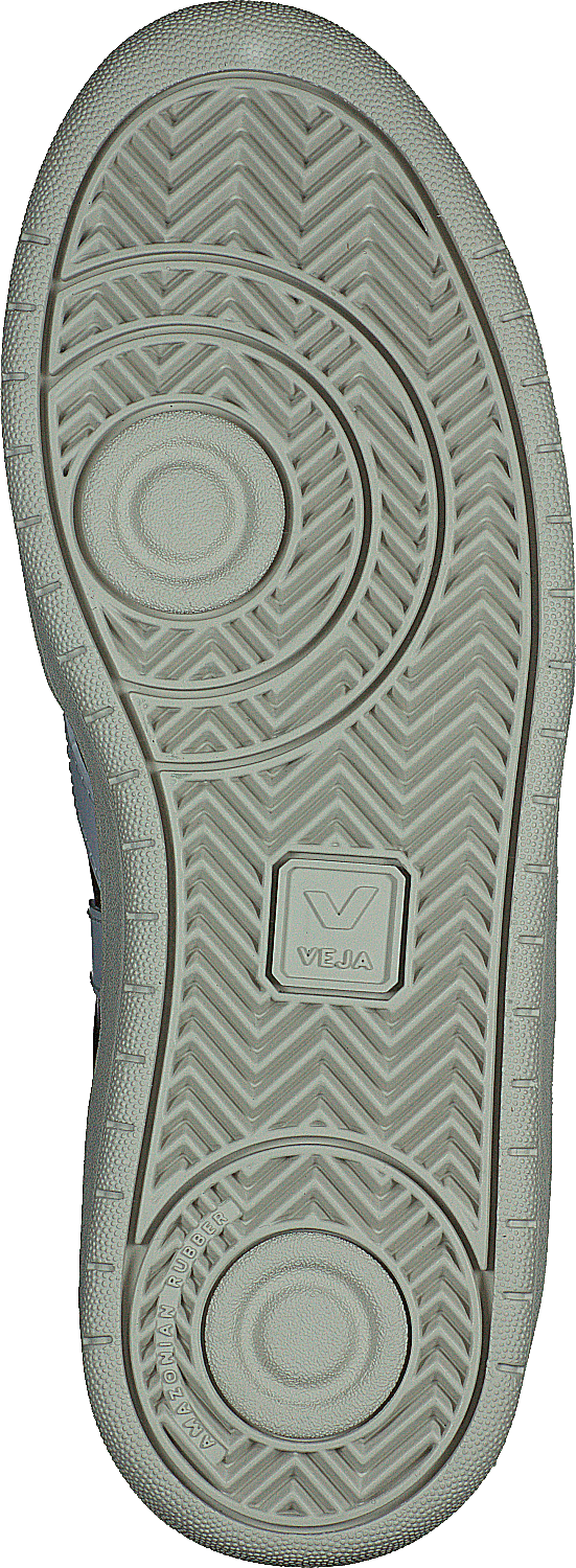 V-12 Leather Black_white Black White