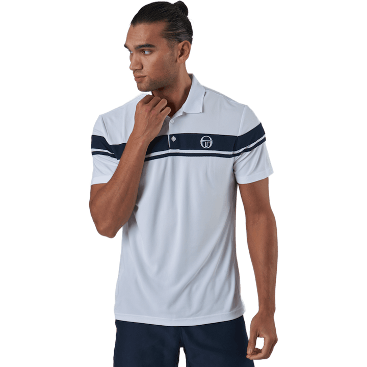 Young Line Pro Polo White/navy