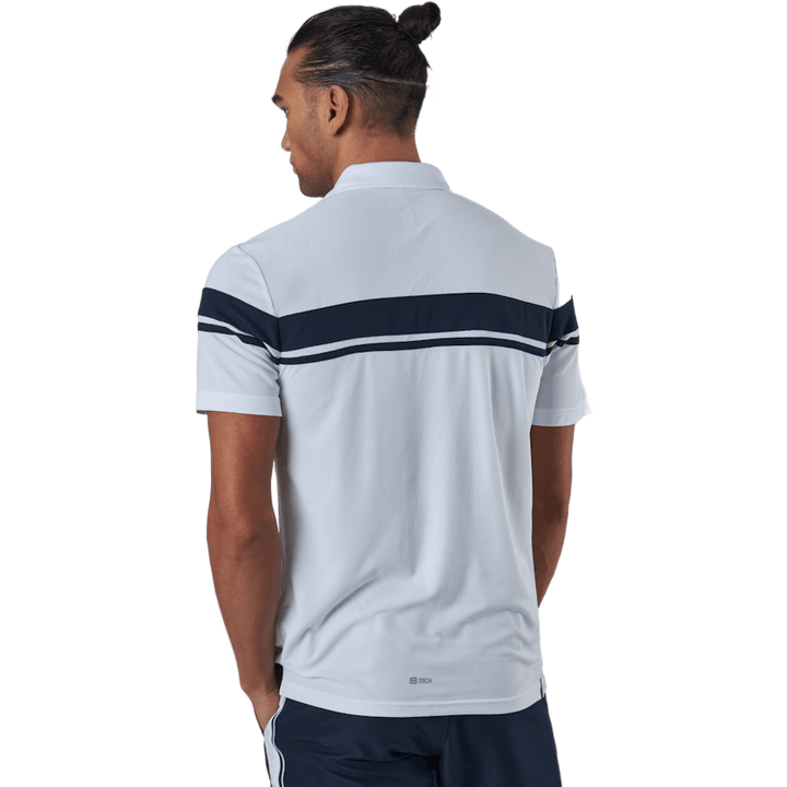 Young Line Pro Polo White/navy