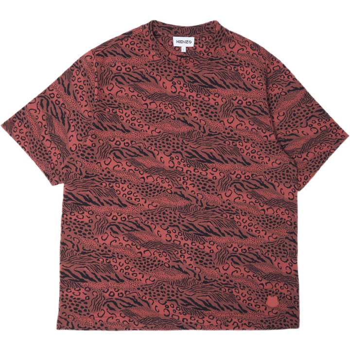 T-shirt imprimé skate rose foncé