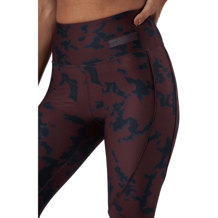 Printed Piping Tights Black Miniature Myth