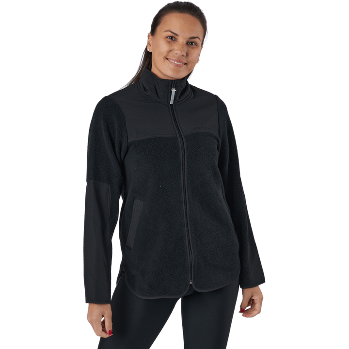 Phoebe Pile Jacket Black