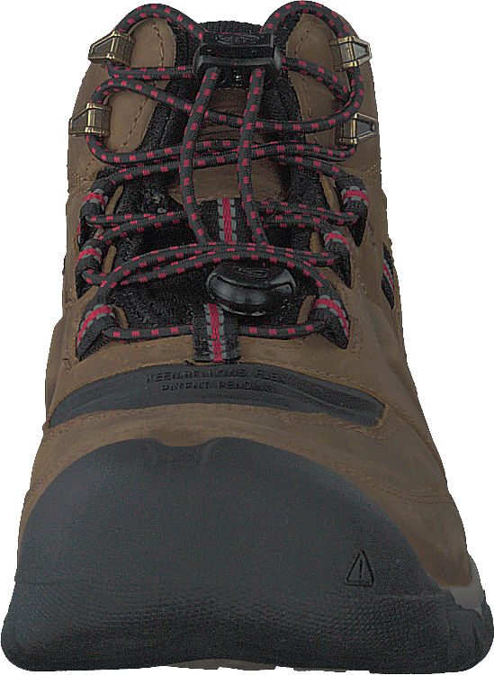 Ke Ridge Flex Mid Wp Bison-red Carpet
