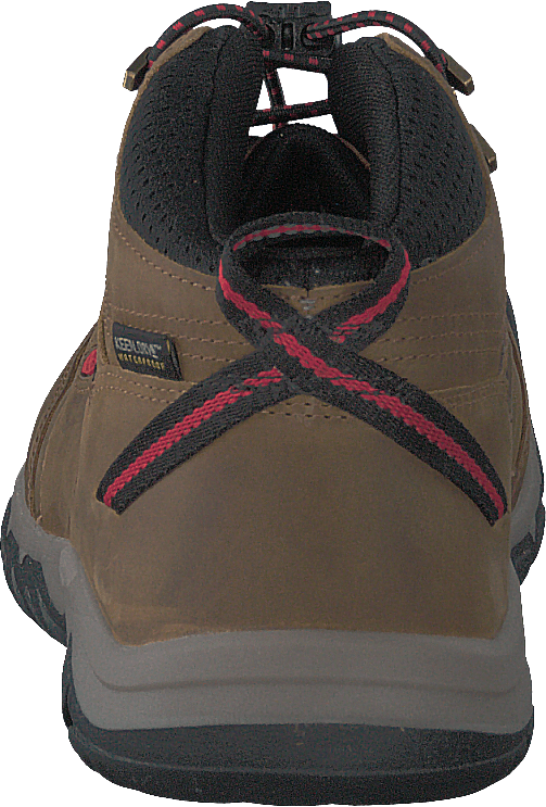 Ke Ridge Flex Mid Wp Bison-red Carpet