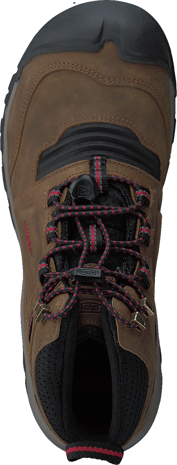 Ke Ridge Flex Mid Wp Bison-red Carpet
