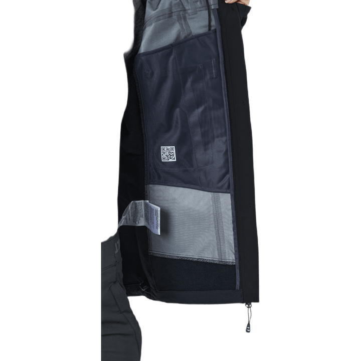 Veste hybride chaude Pallas W II noire