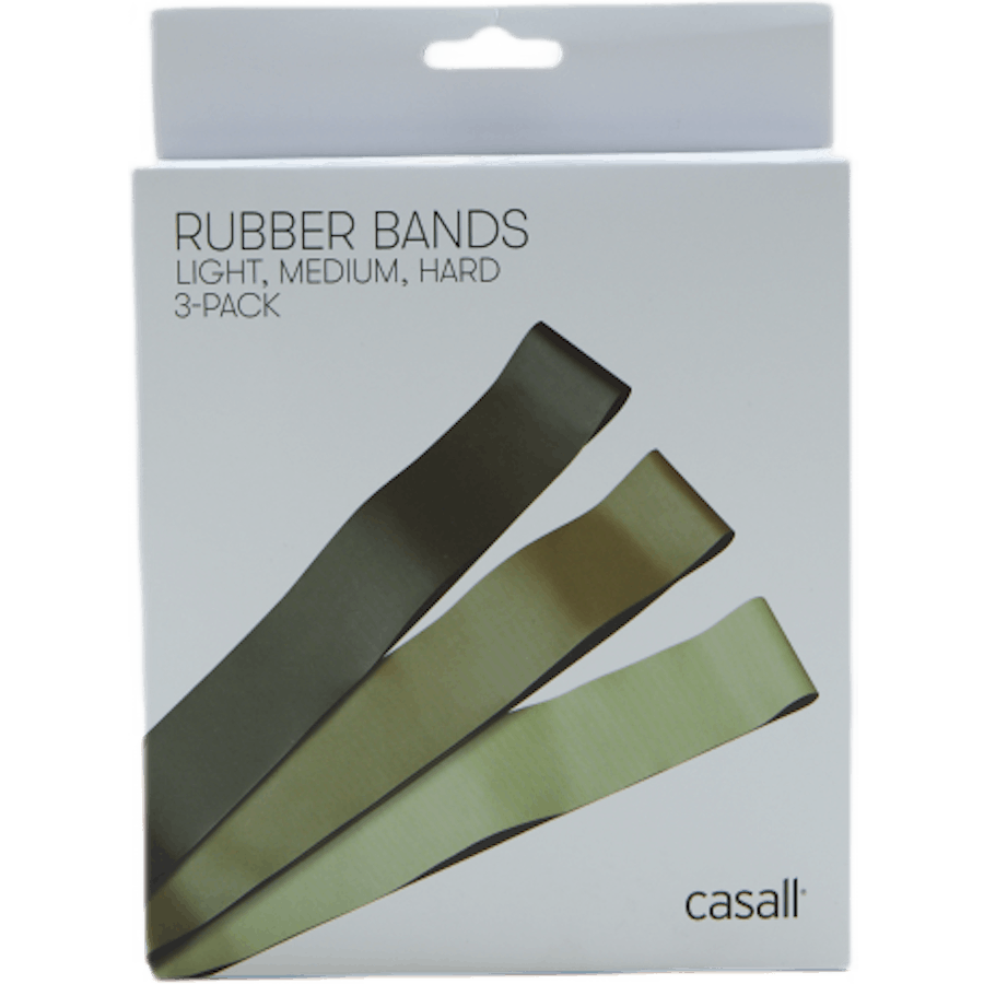 Rubber Bands 3pack Green Mix
