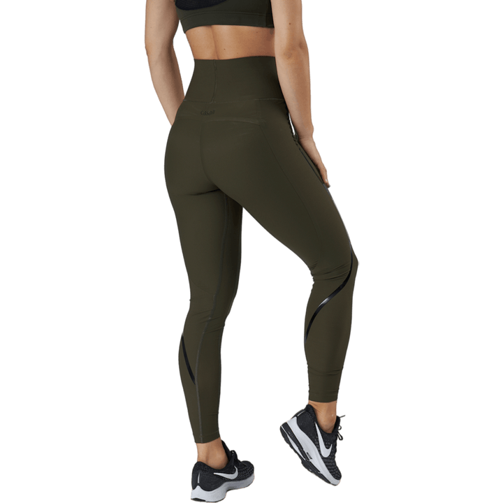 Sculpture High Waist Tights Forest Green