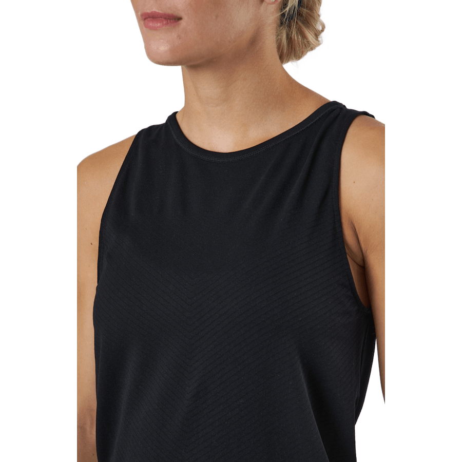 Seamless Blocked Tank Black