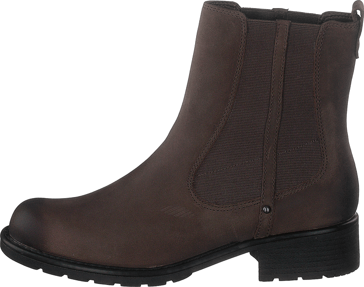 Orinoco Club Dark Taupe Lea