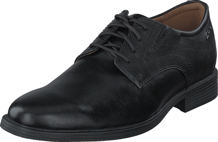Whiddon Plain Black Leather