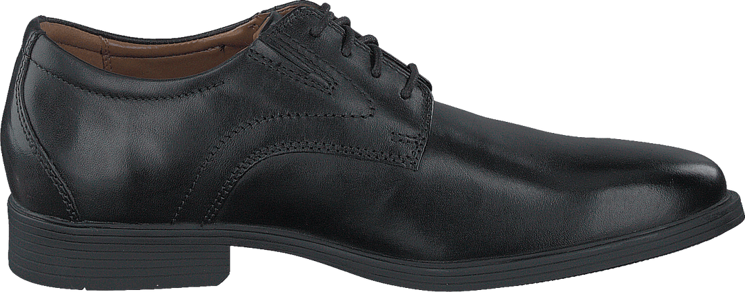 Whiddon Plain Black Leather