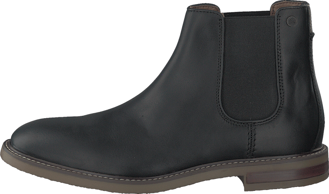 Jaxen Chelsea Black Leather