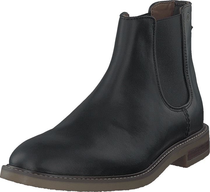 Jaxen Chelsea Black Leather