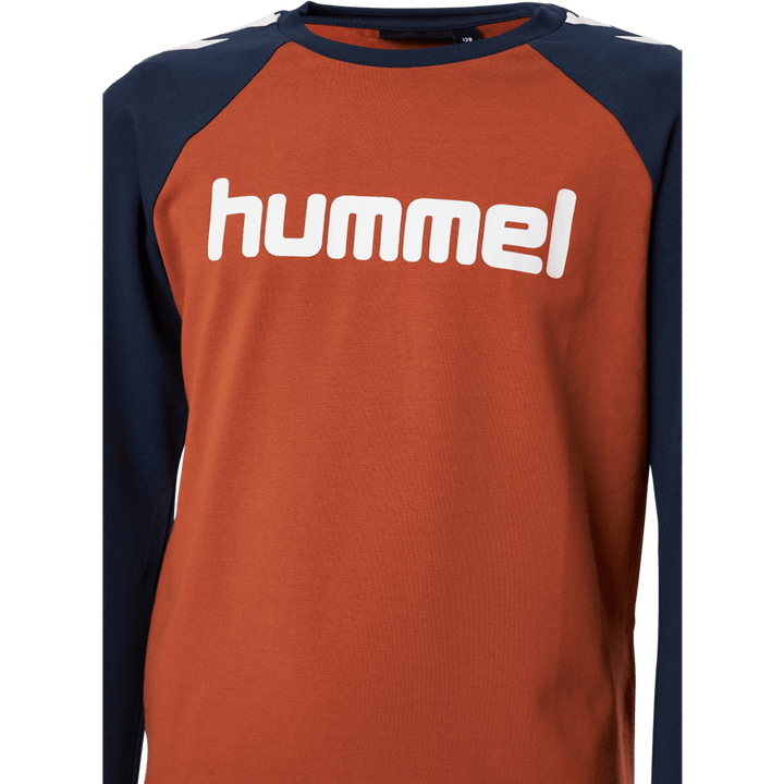 Hmlboys T-shirt L/s Bombay Brown