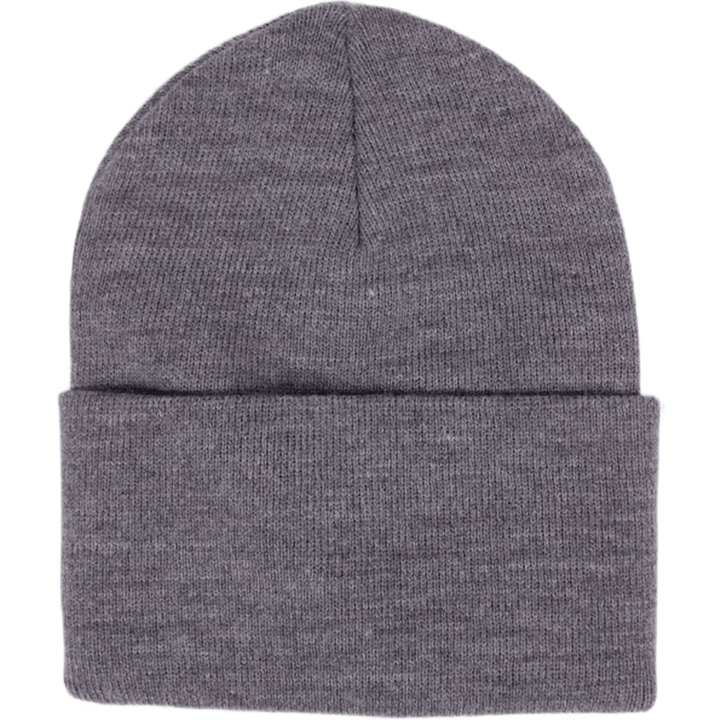 Cappello da orologio in acrilico 100% acrilico grigio scuro Heather