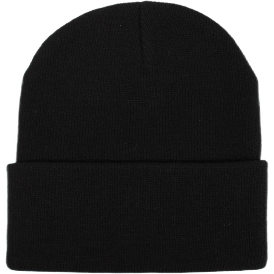Short Watch Hat 100% Acrylic Black