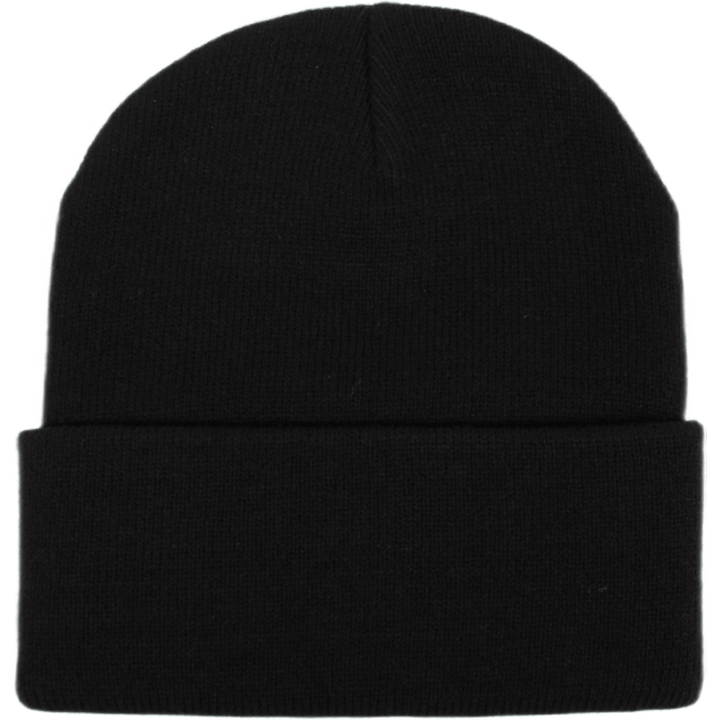 Short Watch Hat 100% Acrylic Black