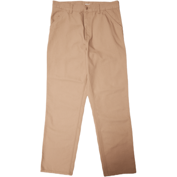 Single Knee Pant Organic Cotto Dusty H Brown
