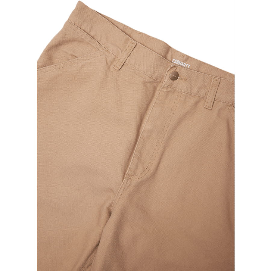 Single Knee Pant Organic Cotto Dusty H Brown