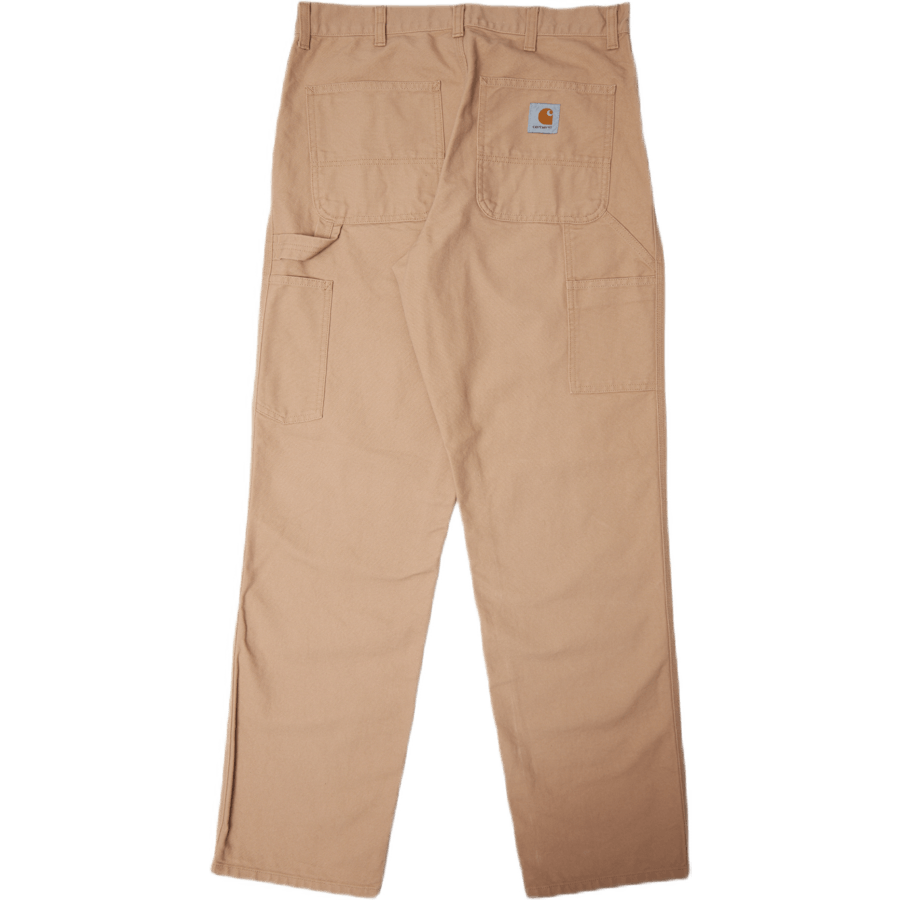 Single Knee Pant Organic Cotto Dusty H Brown
