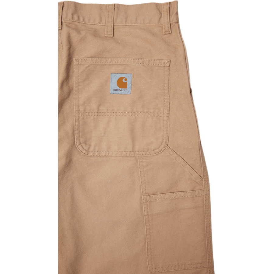Single Knee Pant Organic Cotto Dusty H Brown