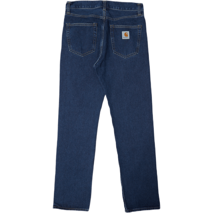 Pontiac Pant Organic Cotton Ma Blue Stone