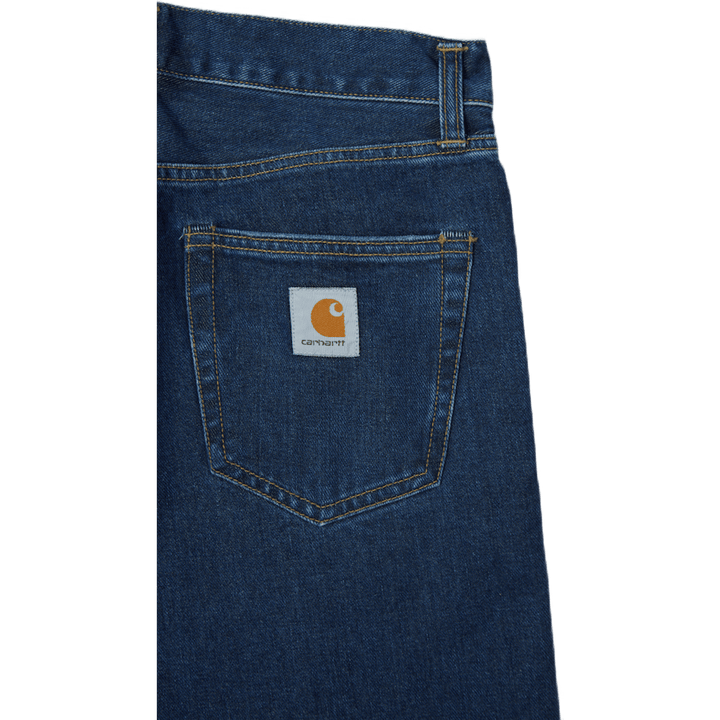Pontiac Pant Organic Cotton Ma Blue Stone