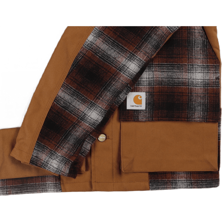 Kurtka Highland wełna/poliester Hamilton Brown / Highland Chec