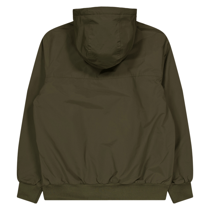 Hooded Sail Jacket 100% Nylon  Cypress / Black