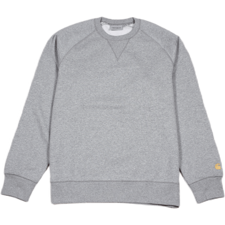 Felpa Chase Cotone/poliestere S Grigio Heather / Oro