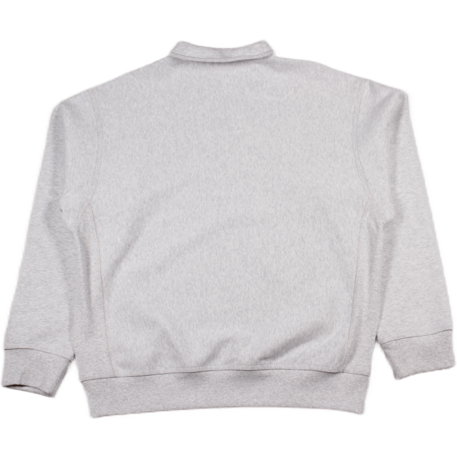 Half Zip American Script Sweat Ash Heather