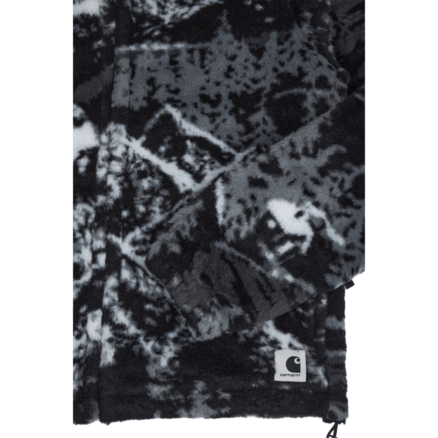 W' High Plains Liner 60/40% Po High Plains Jacquard, črna