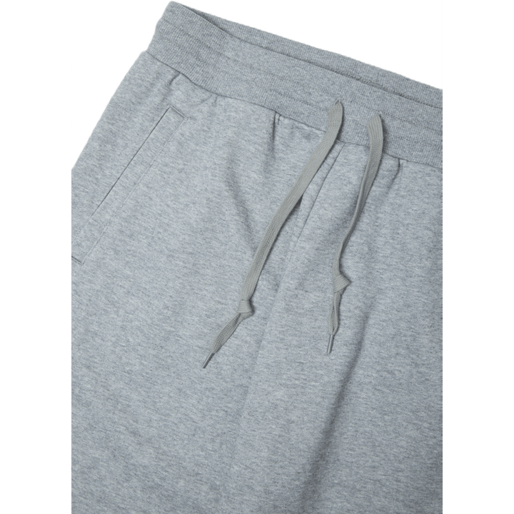 W' Script Embroidery Swt Pant  Grey Heather / White