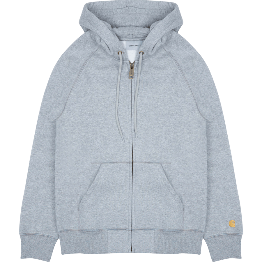Hooded Chase Jacket Cotton/pol Grey Heather / Gold