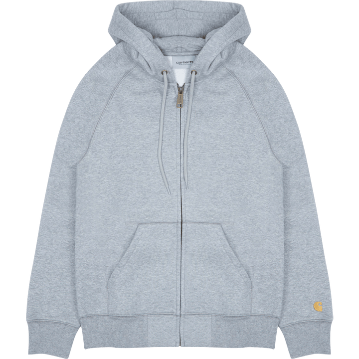 Hooded Chase Jacket Cotton/pol Grey Heather / Gold