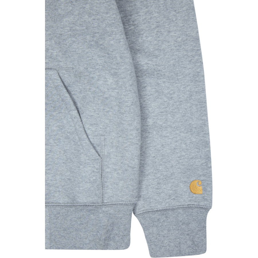 Hooded Chase Jacket Cotton/pol Grey Heather / Gold