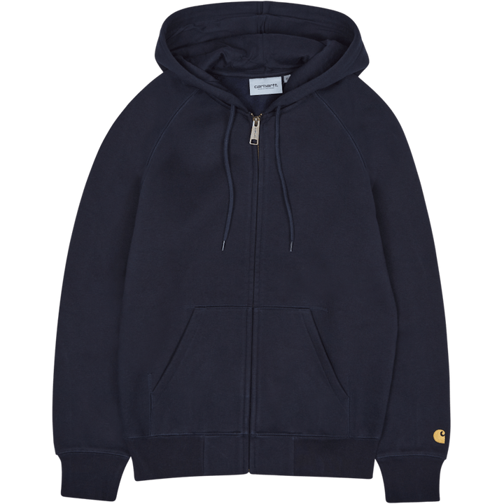 Hooded Chase Jacket Cotton/pol Dark Navy / Gold