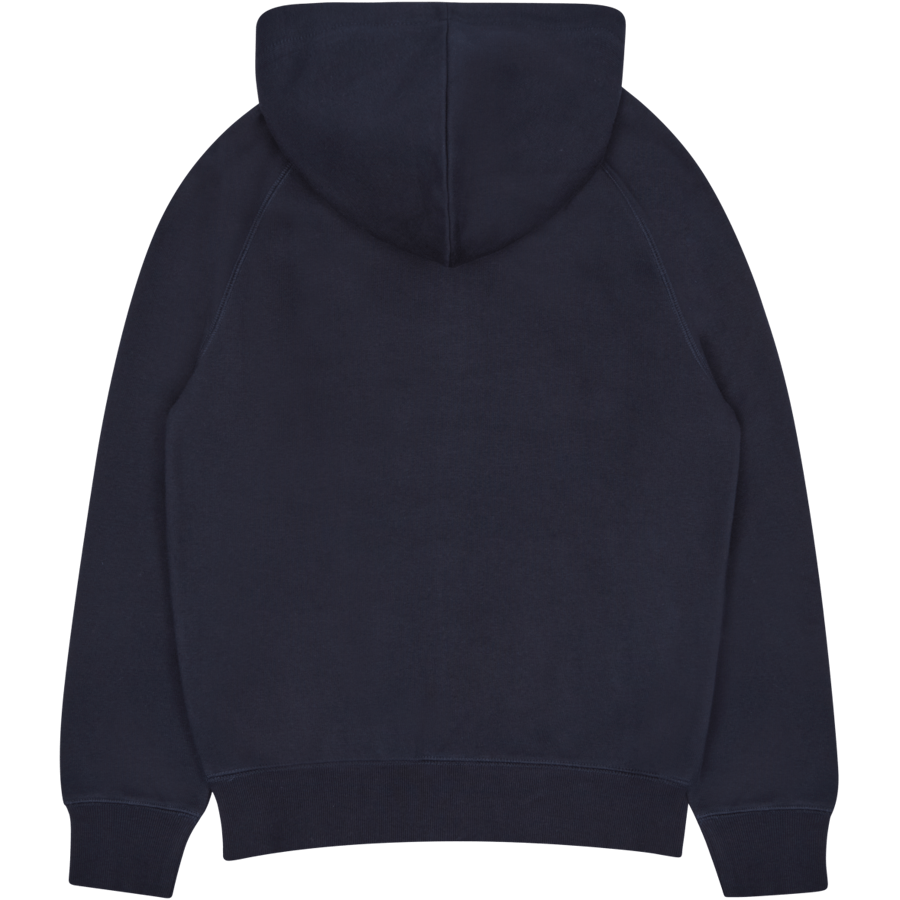 Hooded Chase Jacket Cotton/pol Dark Navy / Gold