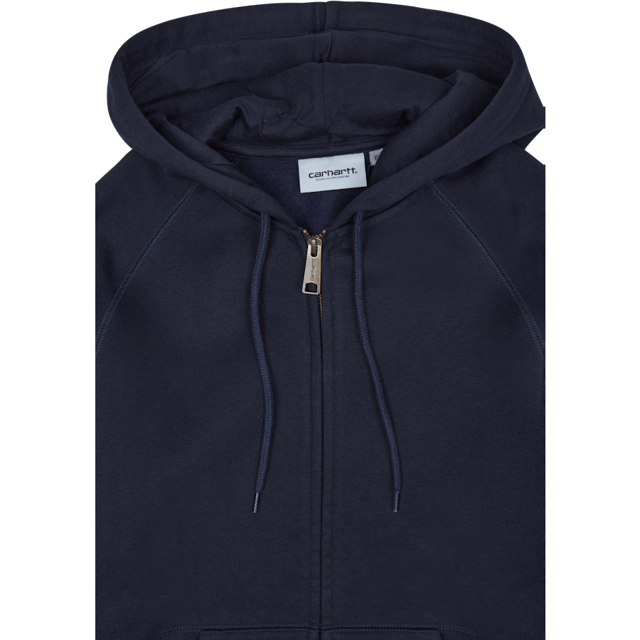 Hooded Chase Jacket Cotton/pol Dark Navy / Gold