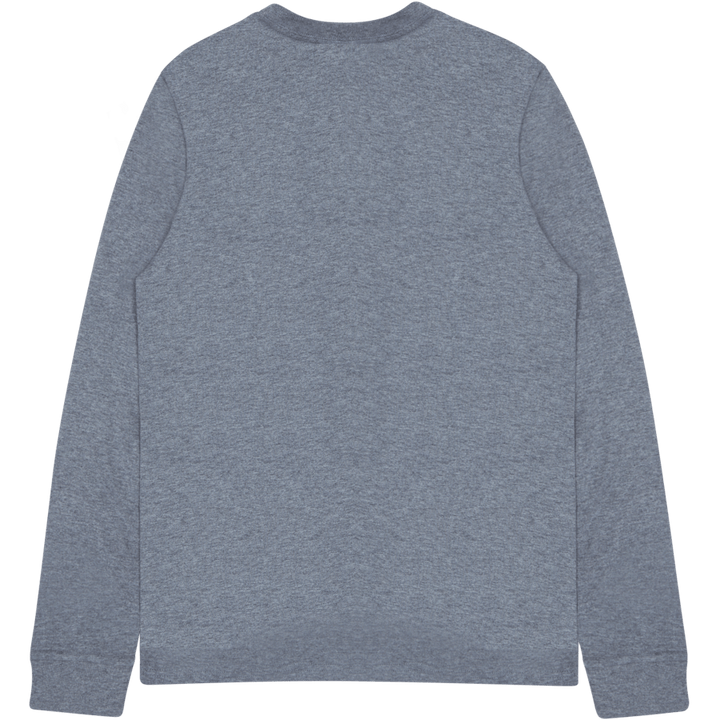 L/s Pocket T-shirt Cotton Sing Dark Grey Heather